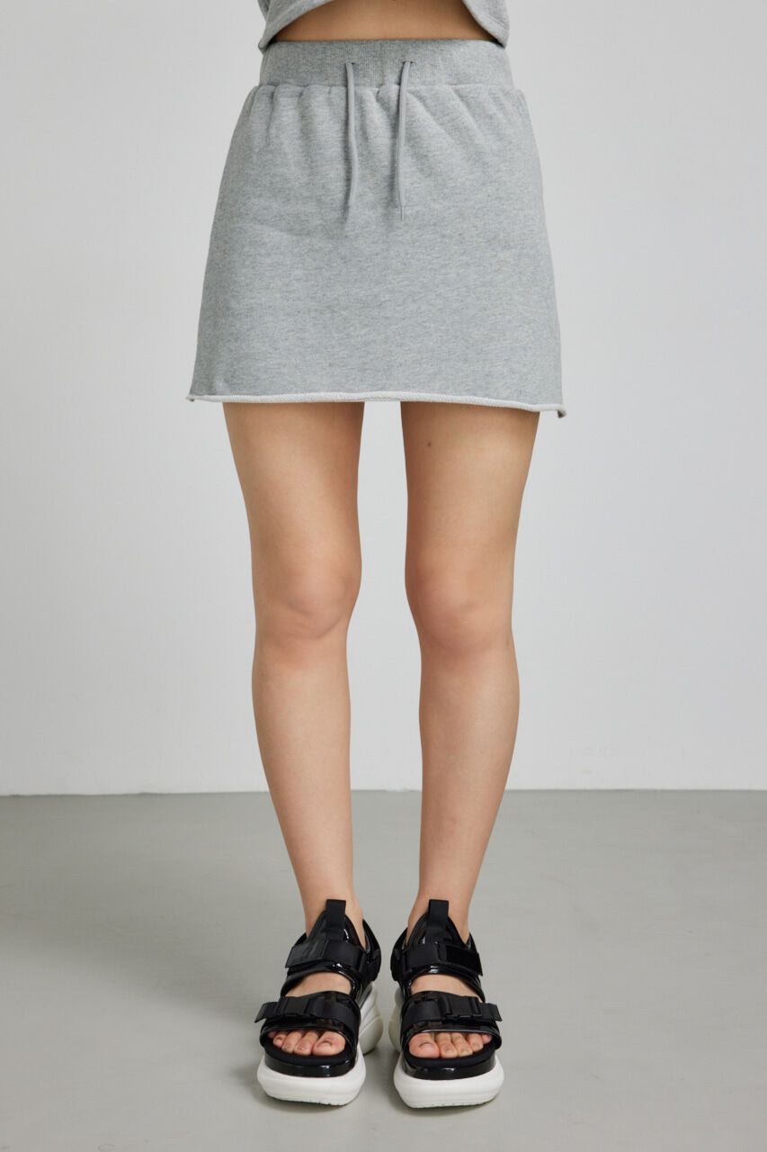 rienda「スウェットJ/WミニSK」|スカート|