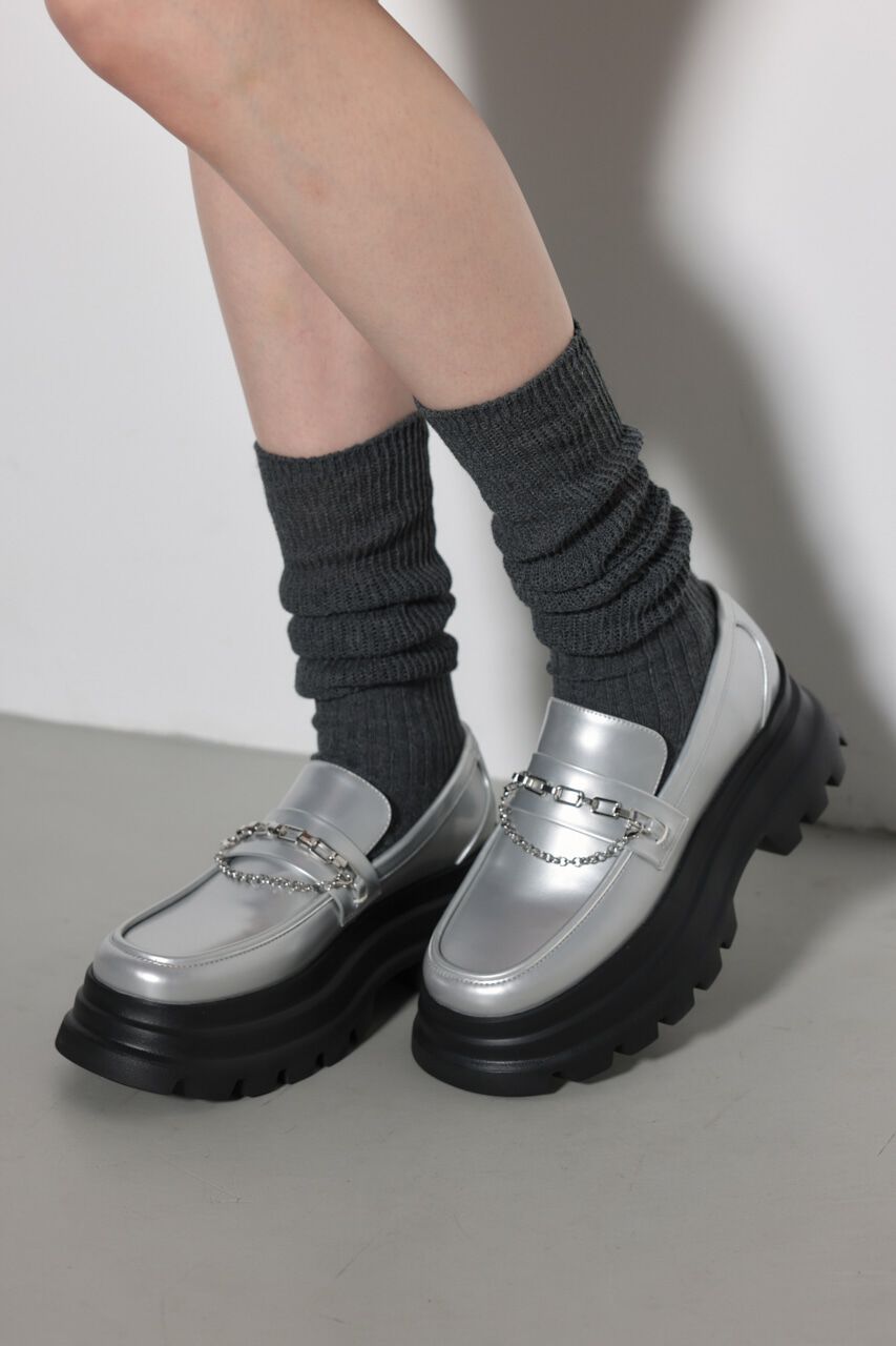 rienda「2WAYビッグソールローファー」|ローファー|