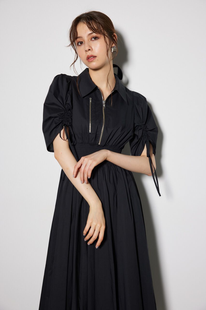 rienda「MA-1ディティールフレアワンピース」|ワンピース|