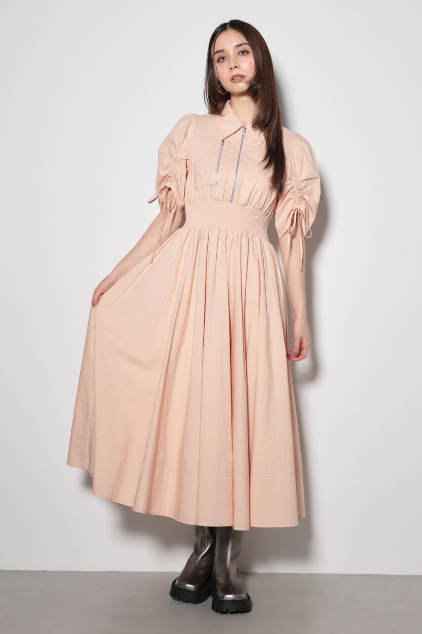 rienda「MA-1ディティールフレアワンピース」|ワンピース|