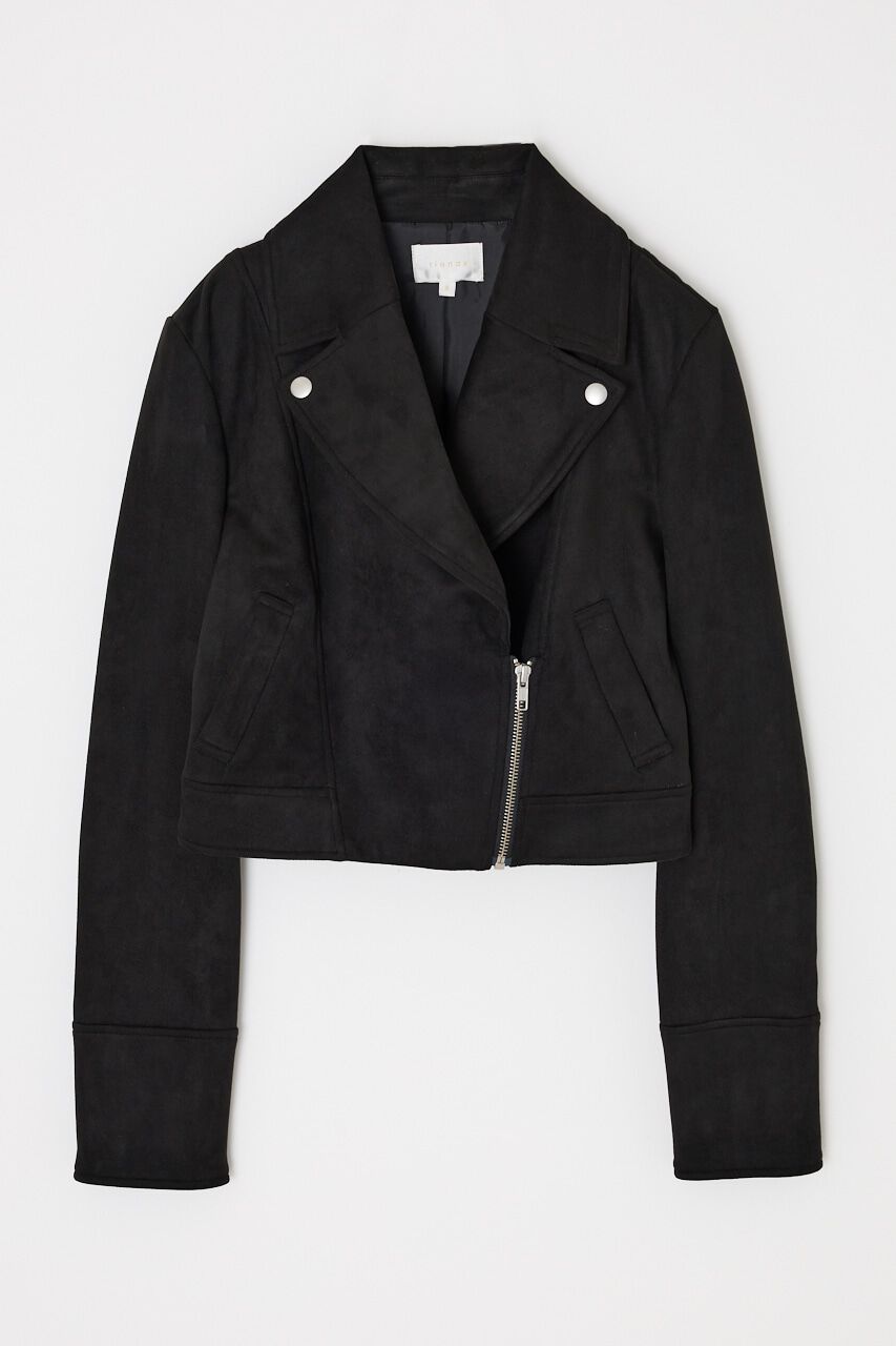 rienda「24AWフェイクスエードライダースジャケット」|その他|