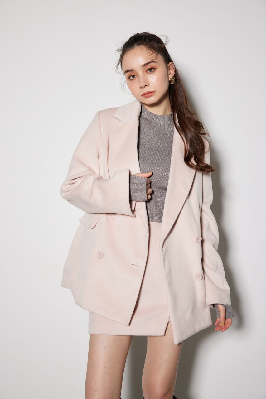 rienda「ダブルブレストテーラードジャケット」|その他|PNK