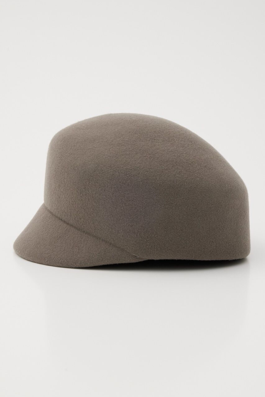 rienda「コンパクトフォルムフェルトキャスケット」|その他|