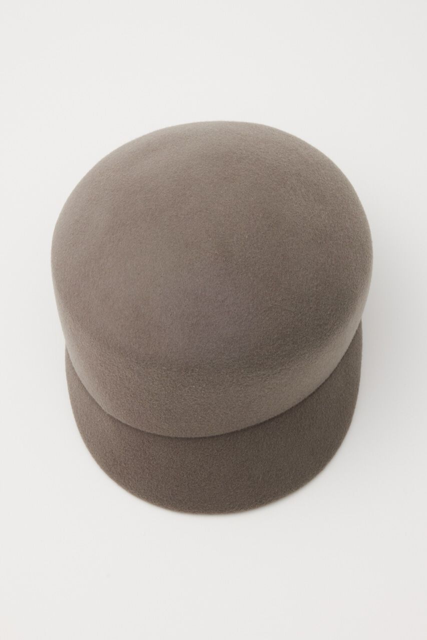 rienda「コンパクトフォルムフェルトキャスケット」|その他|