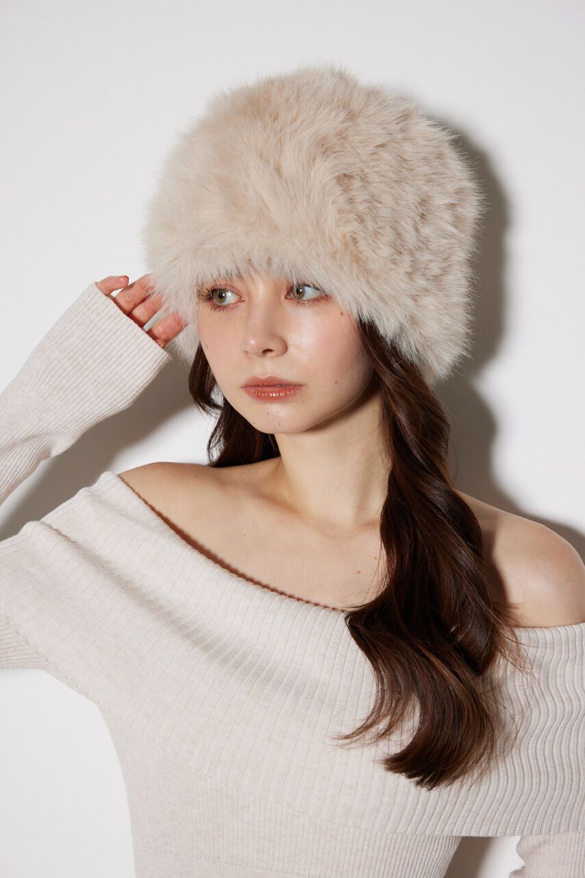 rienda「フェイクファートークハット」|その他|BEG