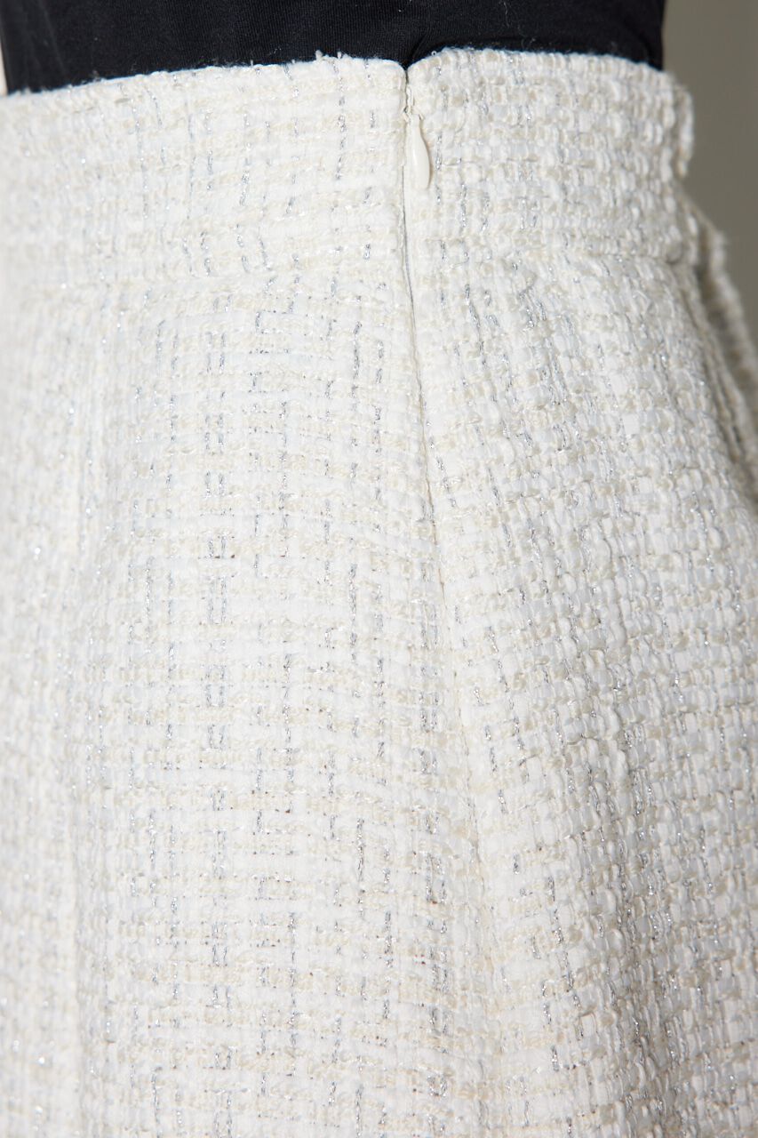 rienda「ハイウエストツイードスコートショートパンツ」|その他|