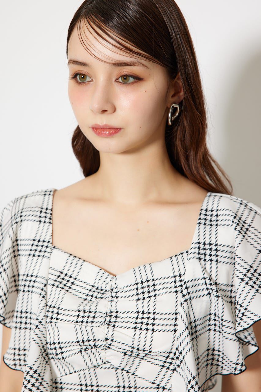 rienda「フリルウエストオープンワンピース」|ワンピース|