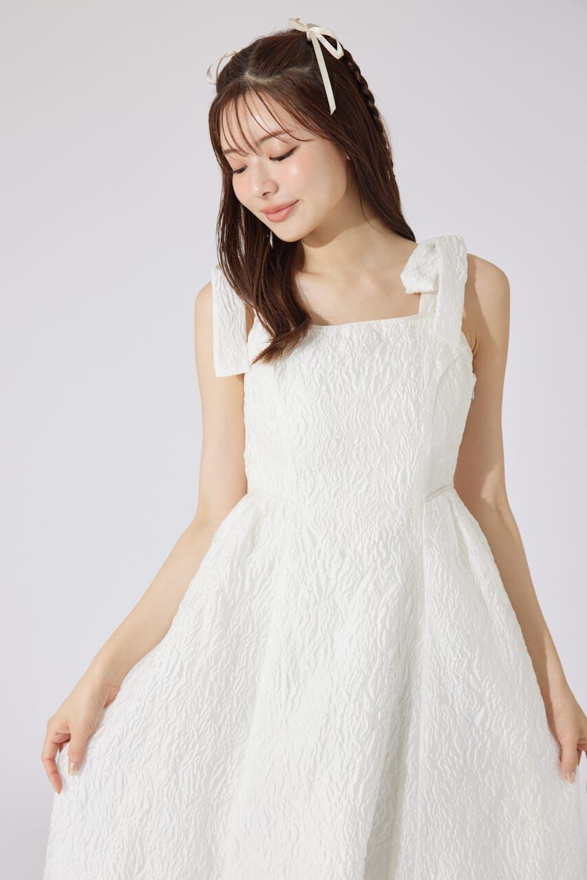 rienda「ショルダーリボンワンピース」|ワンピース|