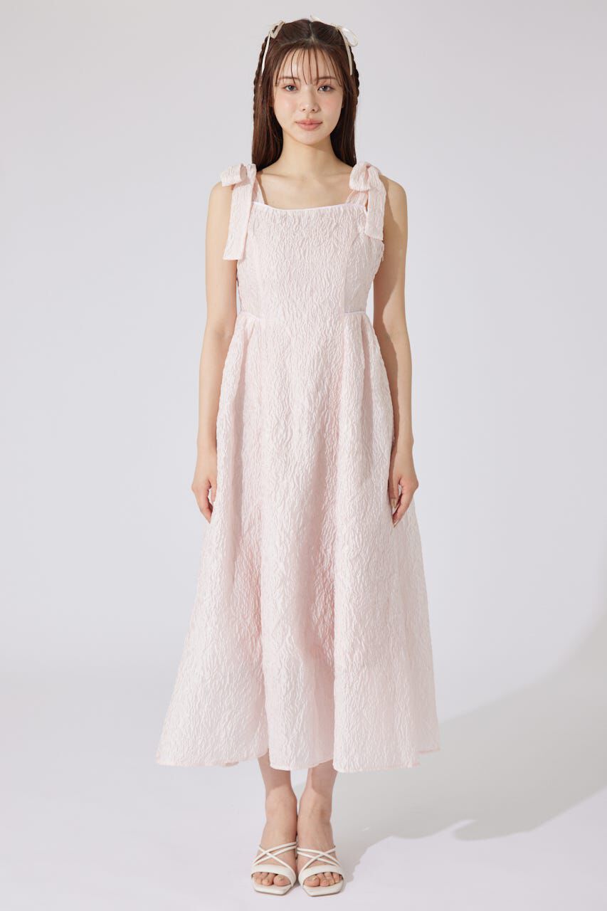 rienda「ショルダーリボンワンピース」|ワンピース|