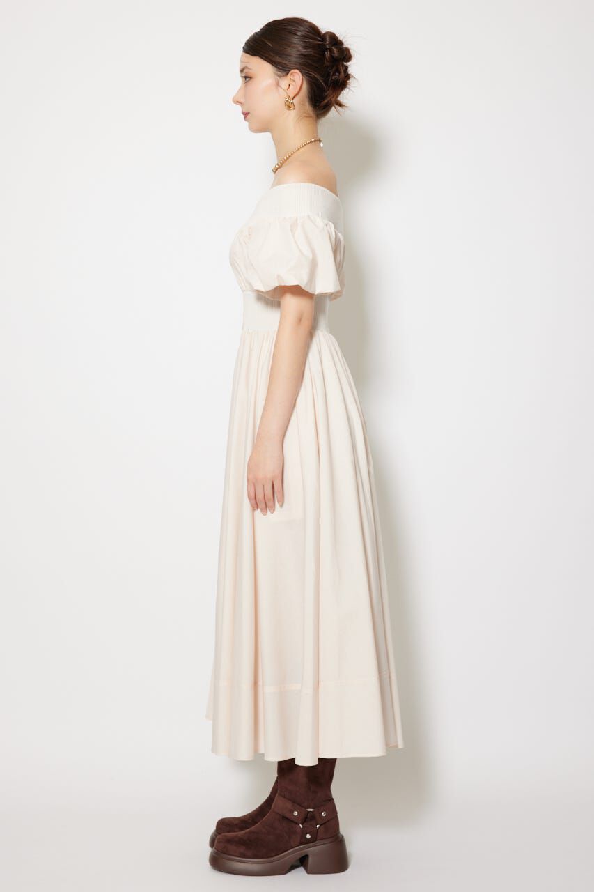 rienda「MA-1オフショルフレアワンピース」|ワンピース|