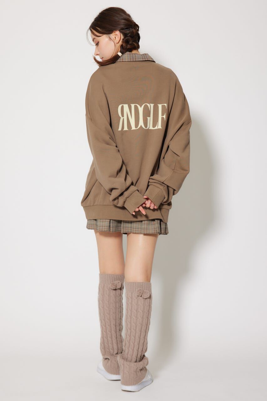 rienda「ユニセックスルーズスウェットトップス」|Tシャツ・カットソー|