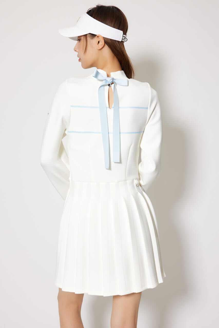 rienda「バックリボンRNDロゴカットワンピース」|ワンピース|
