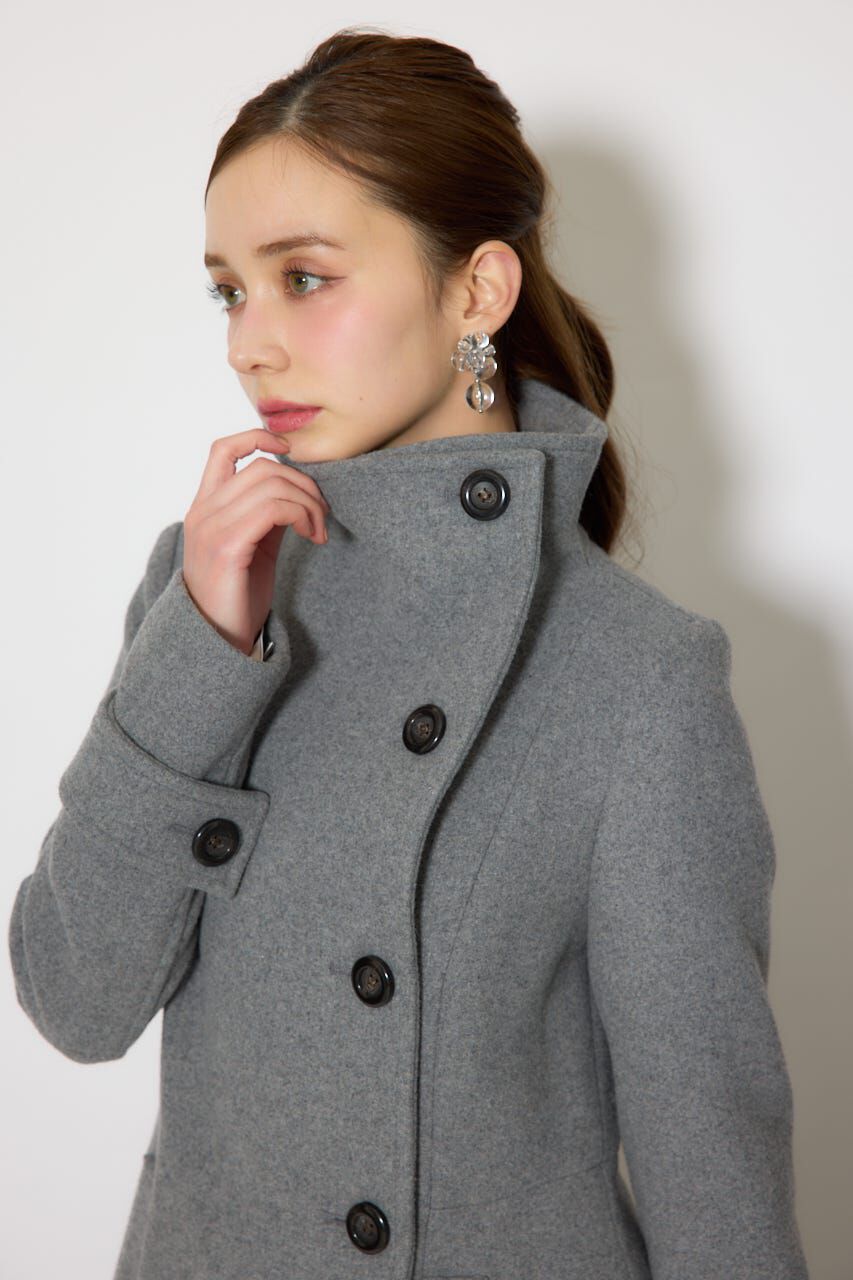 rienda「25オーバーネックシンデレララインコート」|その他|