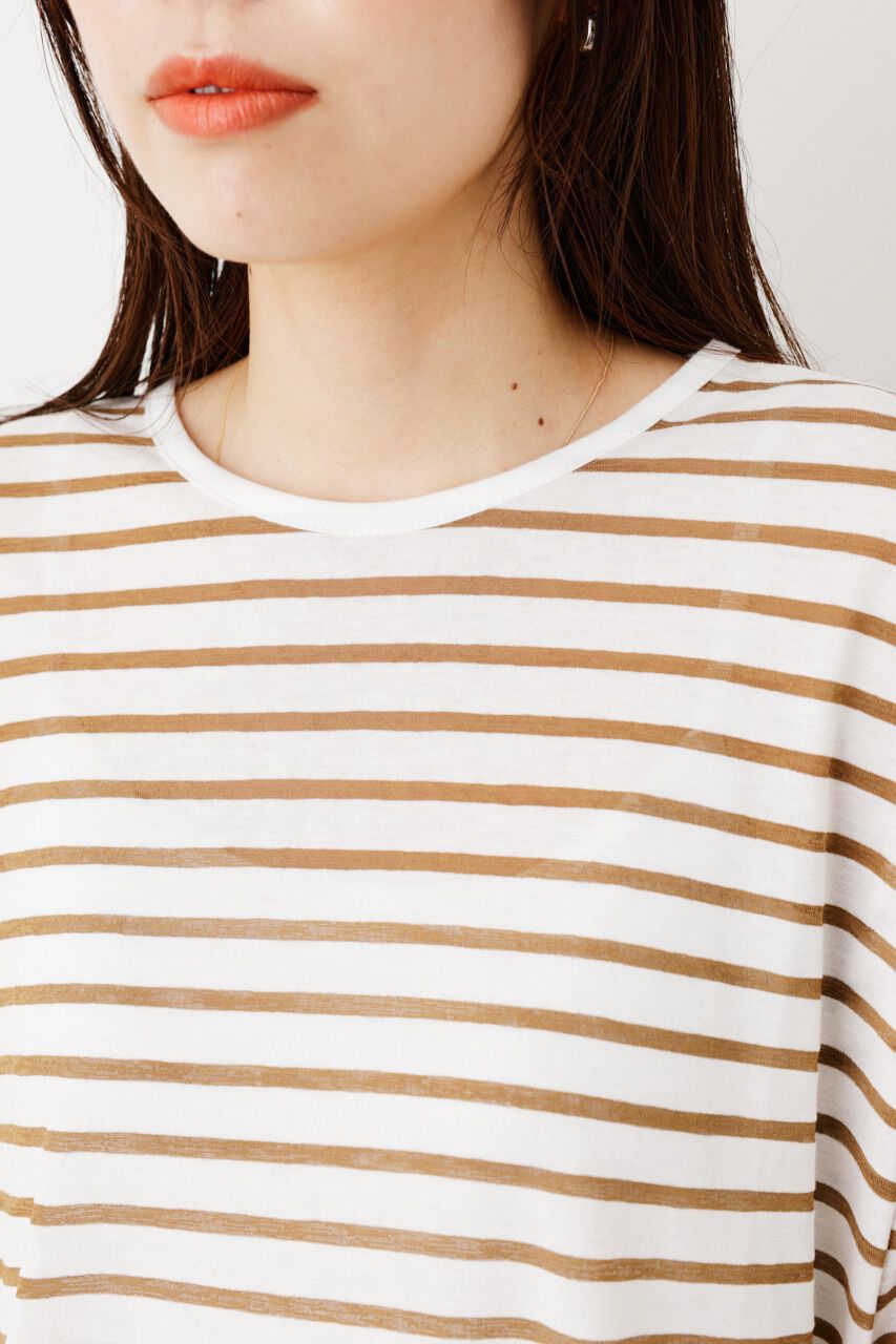 RODEO CROWNS「シアーボーダートップス」|Tシャツ・カットソー|