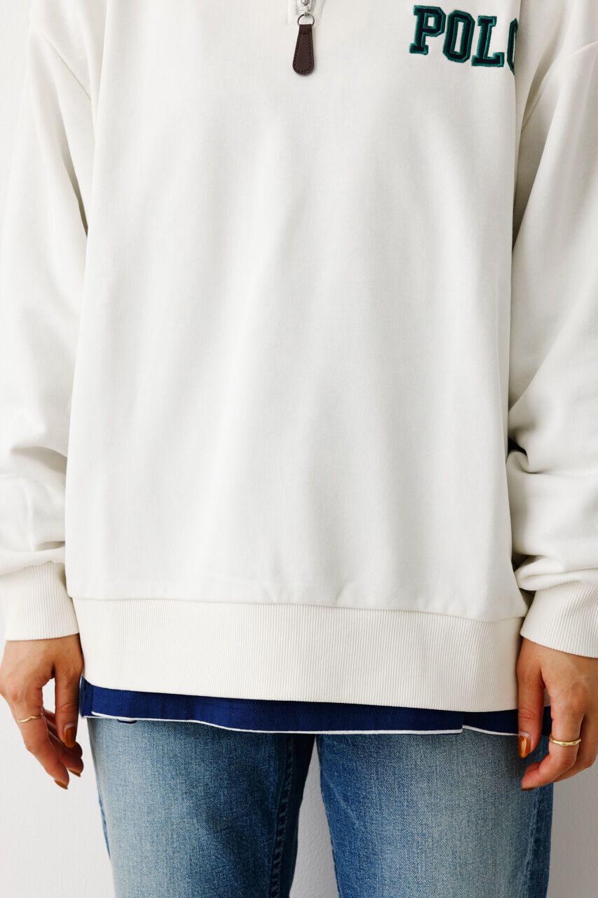 RODEO CROWNS「POLO BCS ハーフジップトップス」|Tシャツ・カットソー|