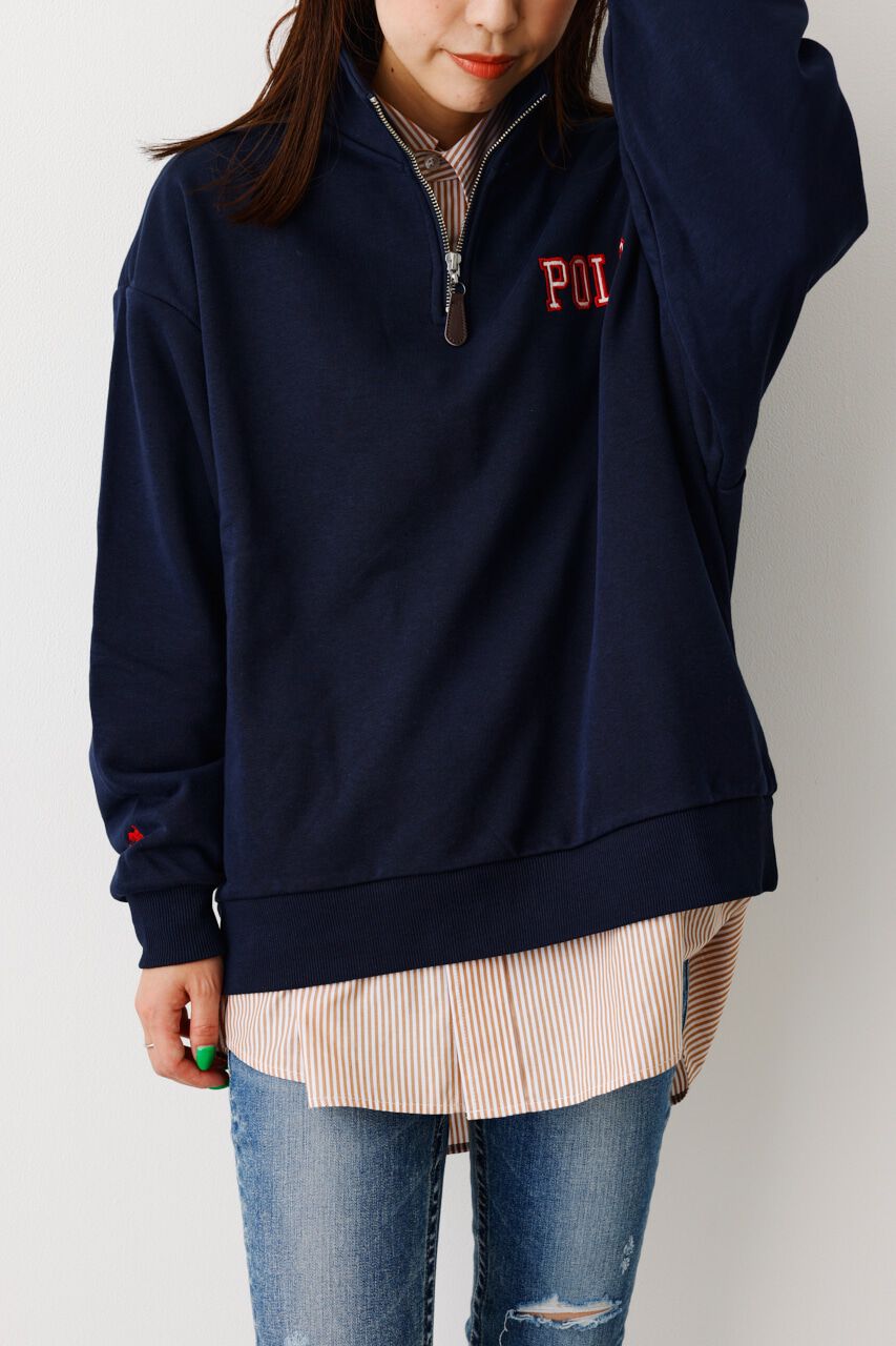 RODEO CROWNS「POLO BCS ハーフジップトップス」|Tシャツ・カットソー|