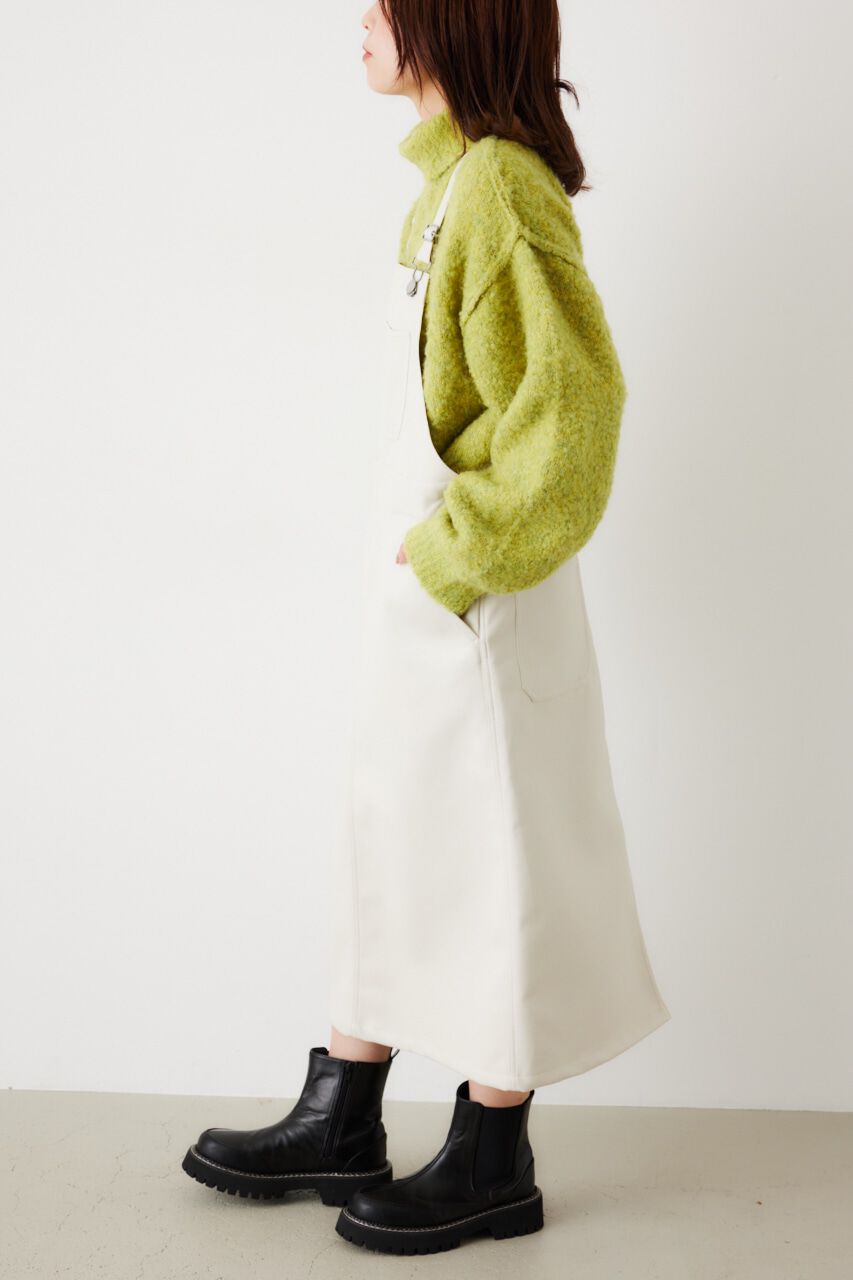 RODEO CROWNS「フェイクレザーサロペットスカート」|その他|