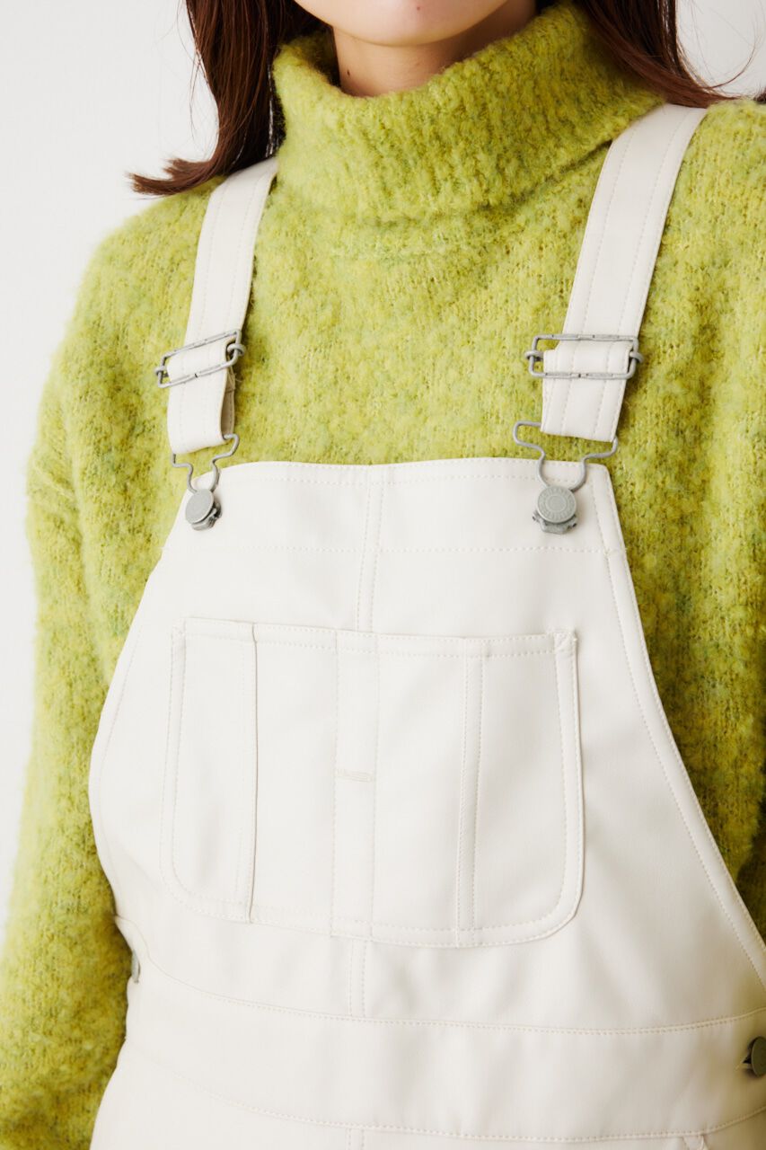 RODEO CROWNS「フェイクレザーサロペットスカート」|その他|