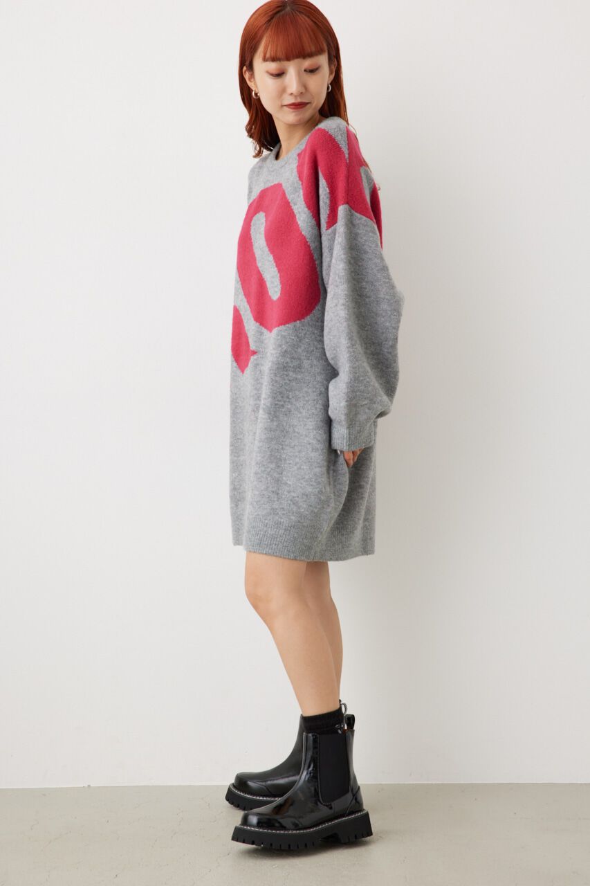 RODEO CROWNS「ブークレビッグロゴニットワンピース」|ワンピース|