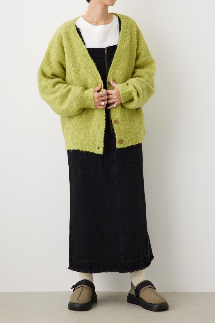 RODEO CROWNS「ミックスブークレニットカーディガン」|カーディガン|