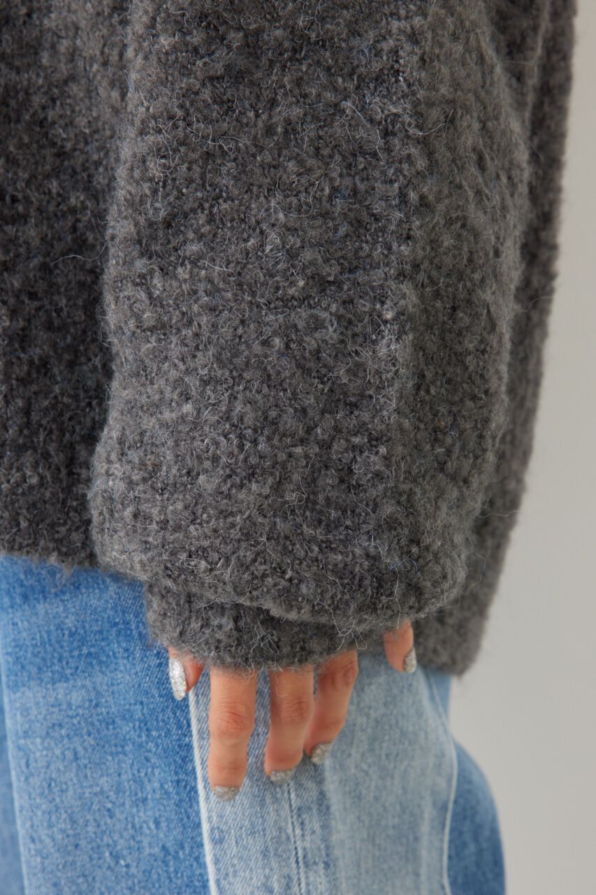 RODEO CROWNS「ミックスブークレニットカーディガン」|カーディガン|