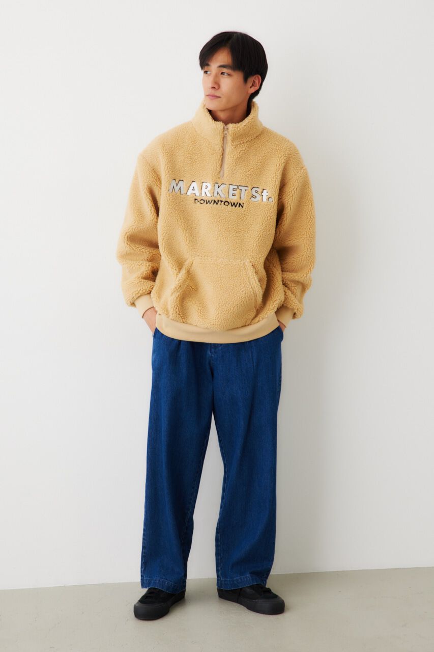 RODEO CROWNS「ボアハーフZIPトップス」|Tシャツ・カットソー|