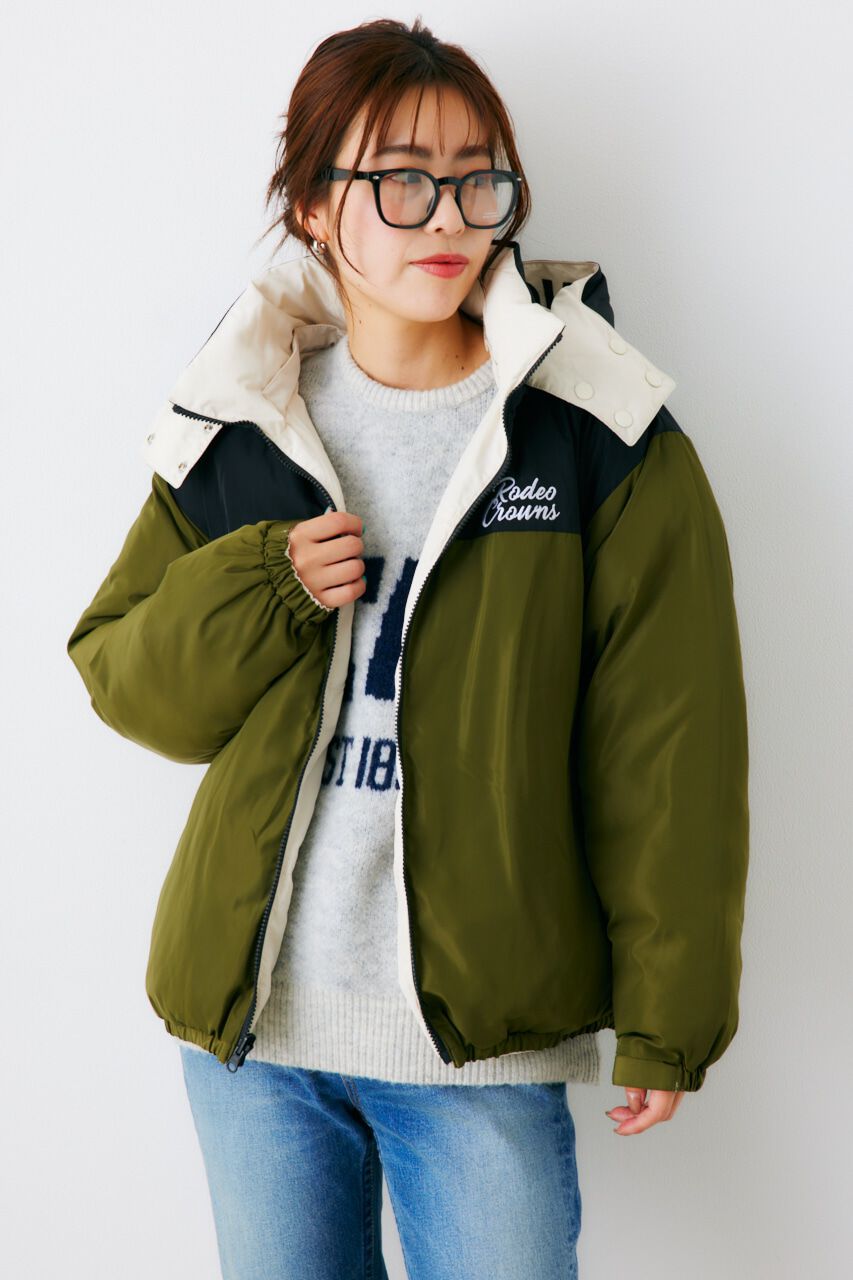 RODEO CROWNS「REVERSIBLE PUFFジャケット」|ブルゾン・スタジャン|