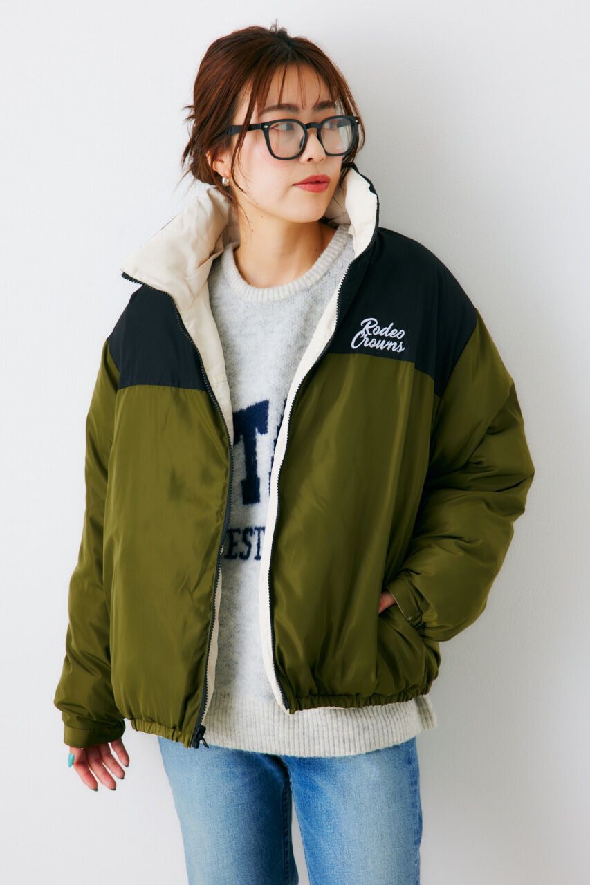 RODEO CROWNS「REVERSIBLE PUFFジャケット」|ブルゾン・スタジャン|