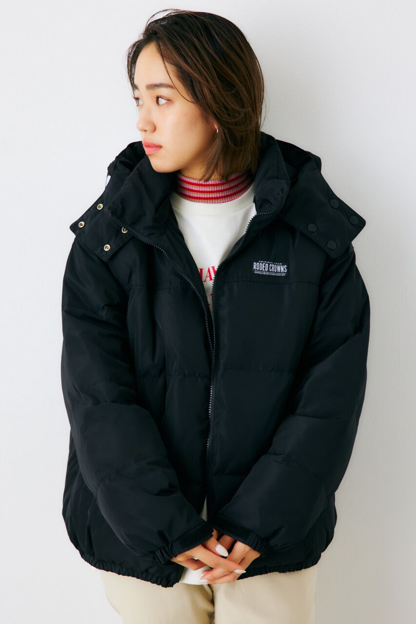 RODEO CROWNS「REVERSIBLE PUFFジャケット」|ブルゾン・スタジャン|BLK