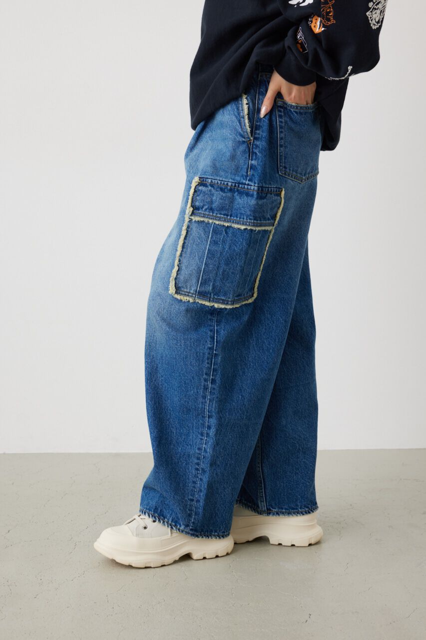 RODEO CROWNS「DENIMカーゴパンツ」|デニム|