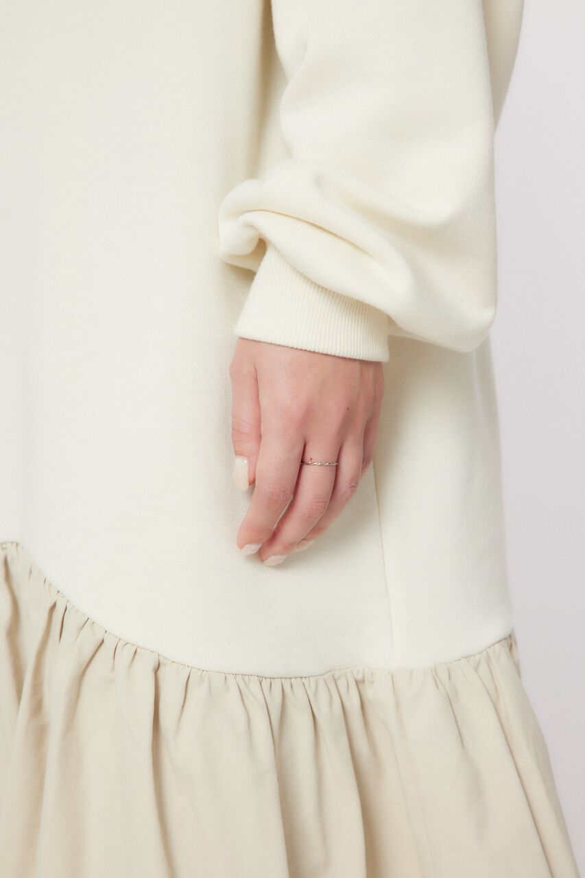 RODEO CROWNS「アシメギャザードッキングマキシワンピース」|ワンピース|