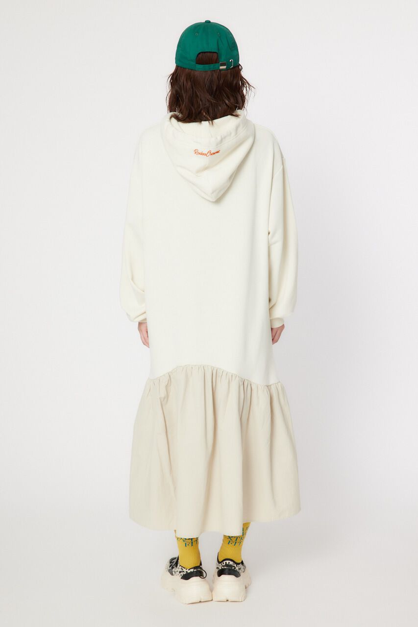 RODEO CROWNS「アシメギャザードッキングマキシワンピース」|ワンピース|