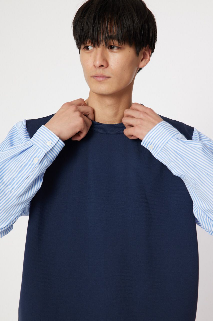 RODEO CROWNS「シャツコンビニット」|ニット・セーター|