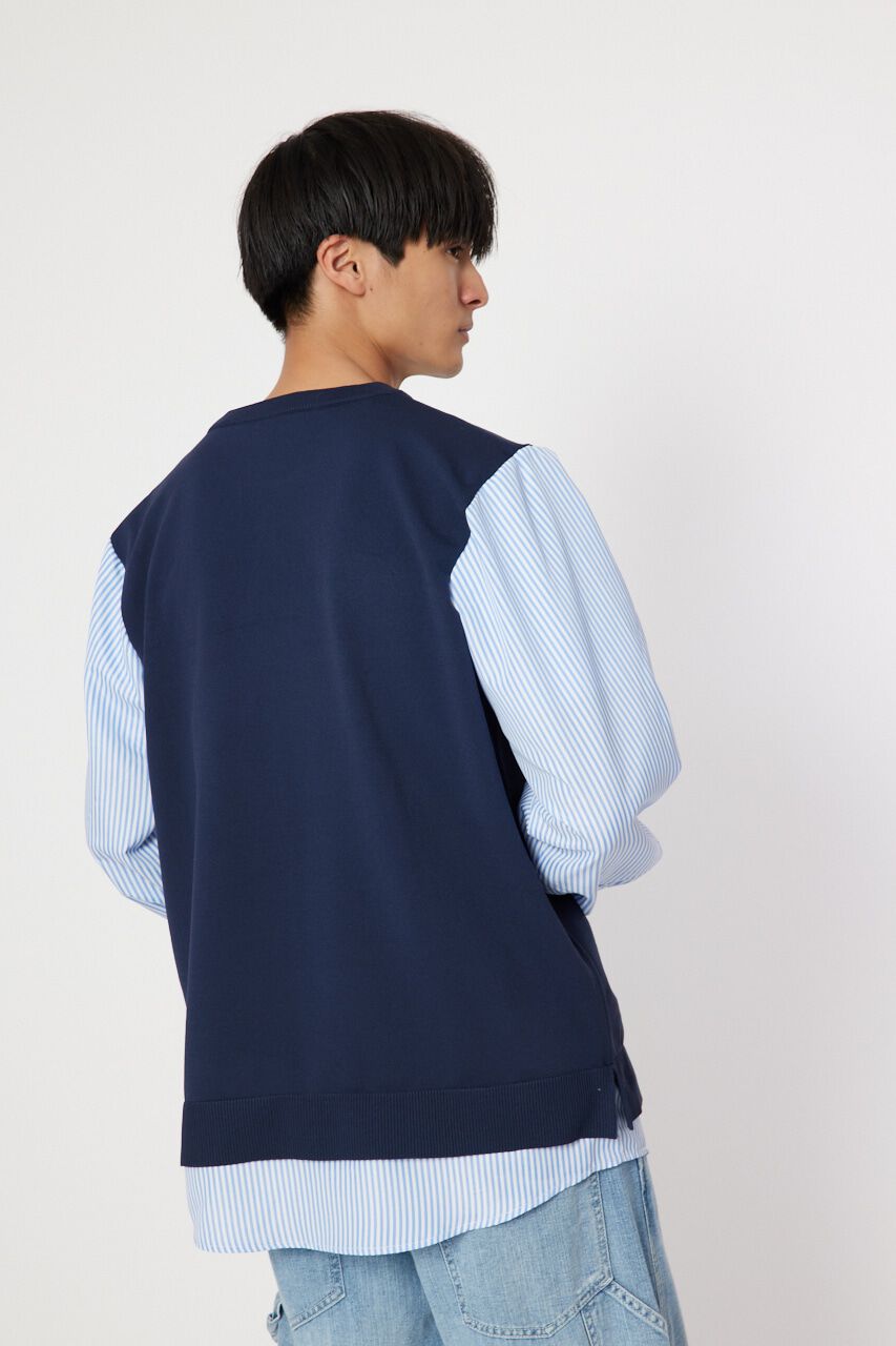 RODEO CROWNS「シャツコンビニット」|ニット・セーター|