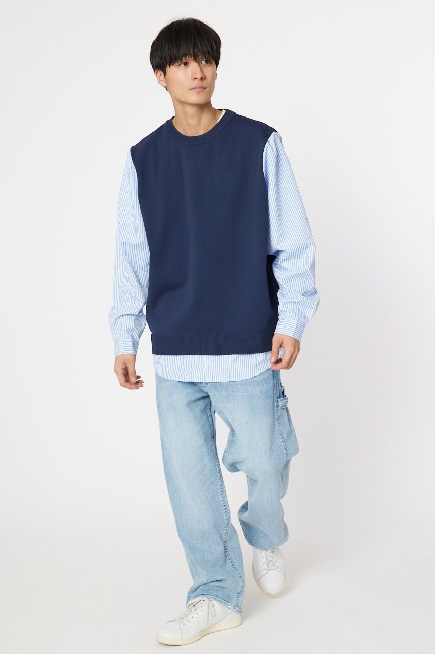 RODEO CROWNS「シャツコンビニット」|ニット・セーター|