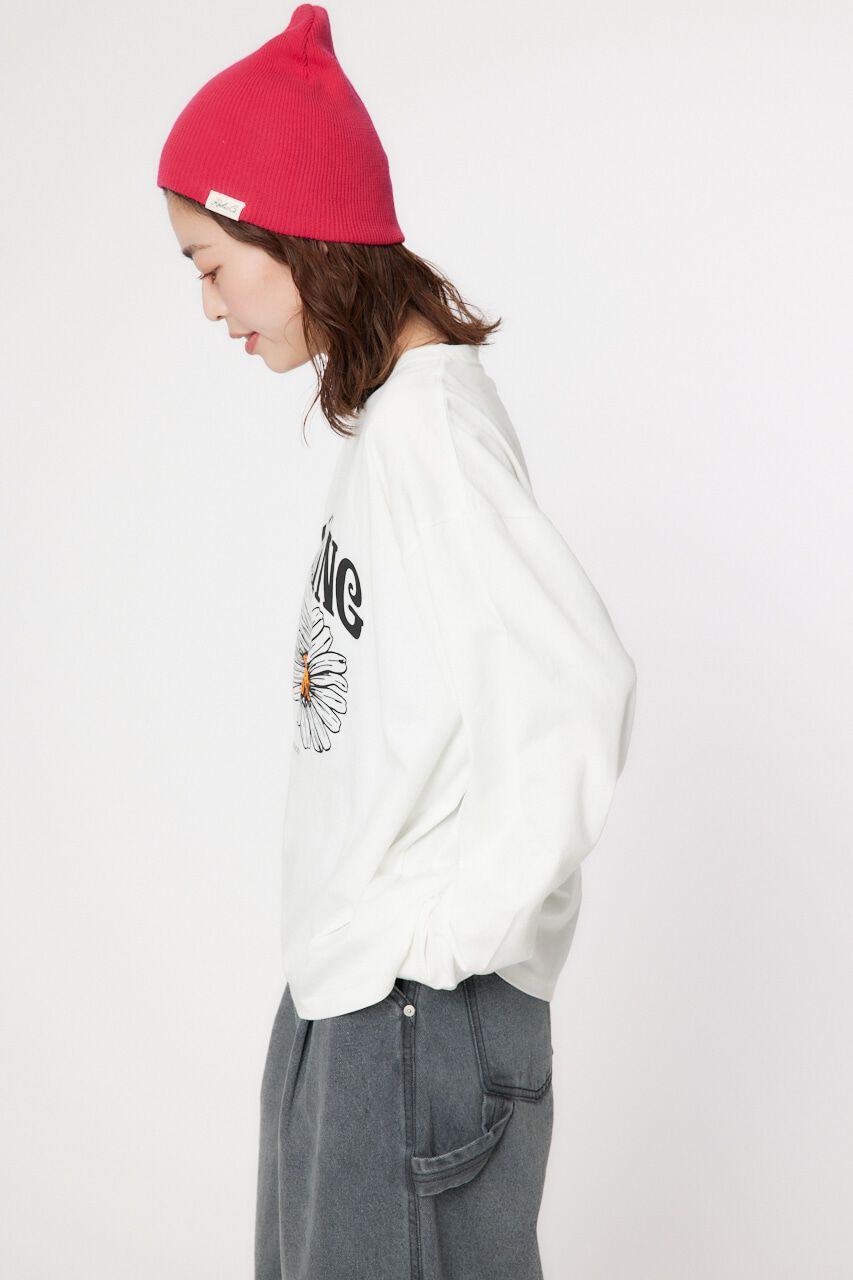 RODEO CROWNS「YEARNING FLOWER L/S Tシャツ」|Tシャツ・カットソー|