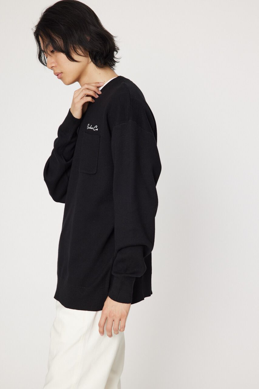 RODEO CROWNS「メンズ CROWN OG パッチニットトップス」|ニット・セーター|