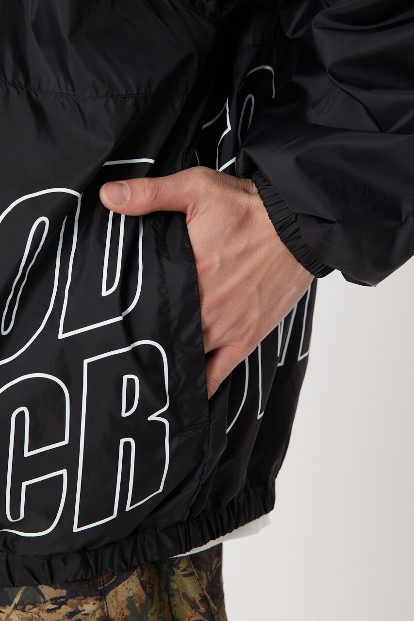 RODEO CROWNS「バイカラーフーディーブルゾン」|ブルゾン・スタジャン|