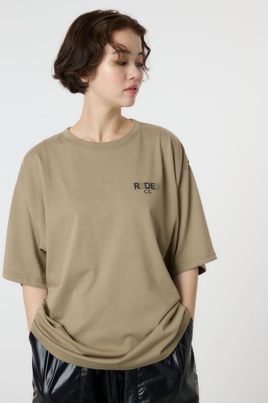 RODEO CROWNS「Flower Bloom Logo Tシャツ」|Tシャツ・カットソー|