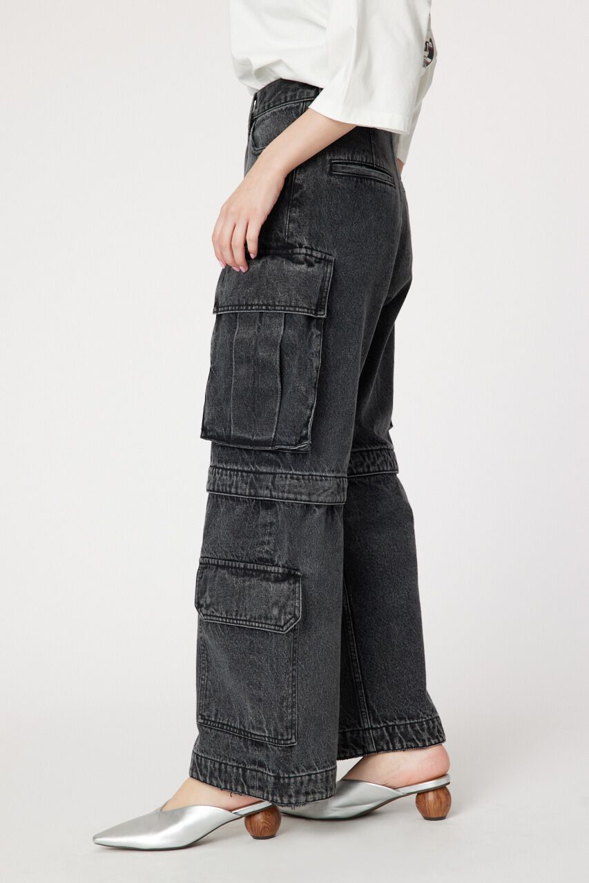 RODEO CROWNS「ケミカル2WAYカーゴデニム」|デニム|