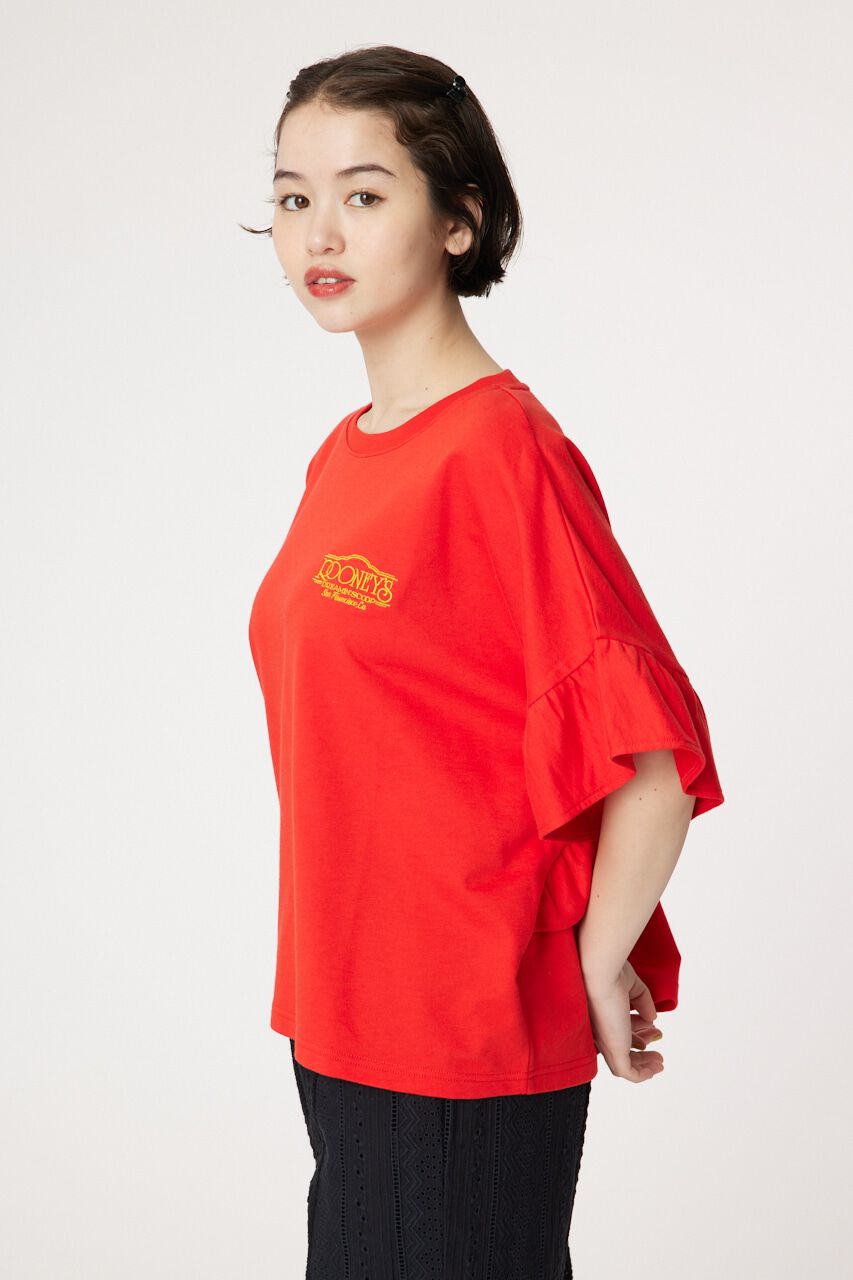 RODEO CROWNS「袖フリルトップス」|Tシャツ・カットソー|