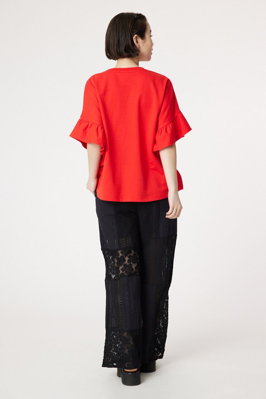 RODEO CROWNS「袖フリルトップス」|Tシャツ・カットソー|