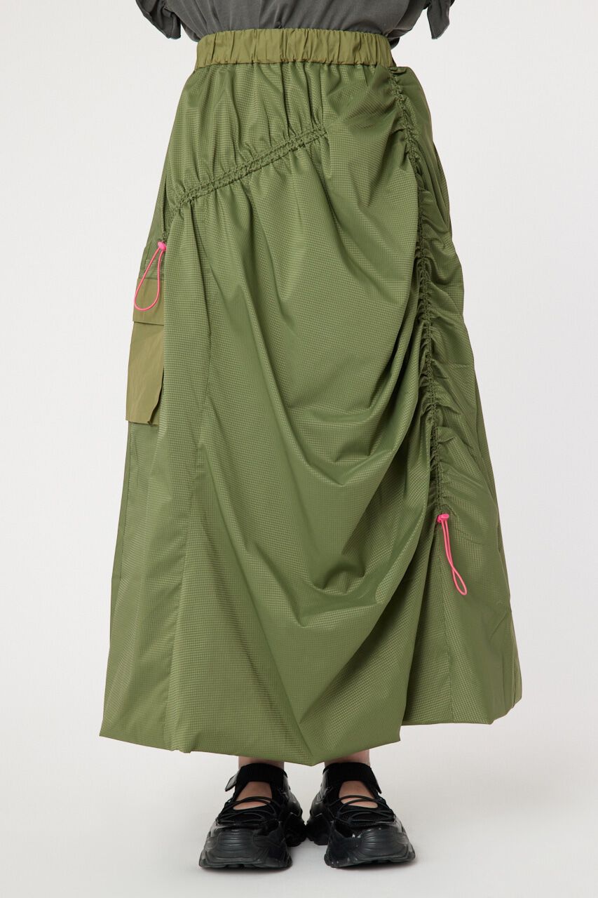 RODEO CROWNS「ワンサイドポケットシャーリングスカート」|スカート|