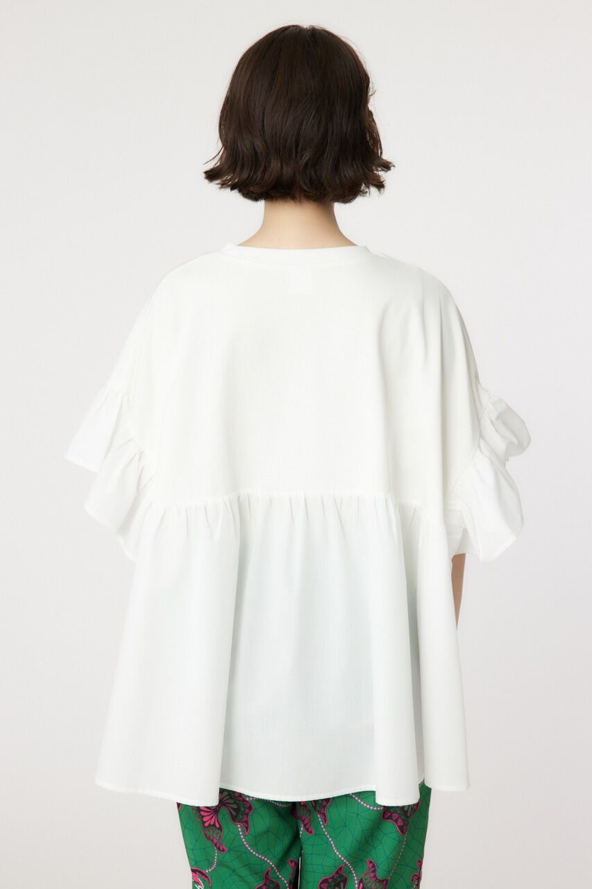 RODEO CROWNS「ドッキングフリルトップス」|Tシャツ・カットソー|