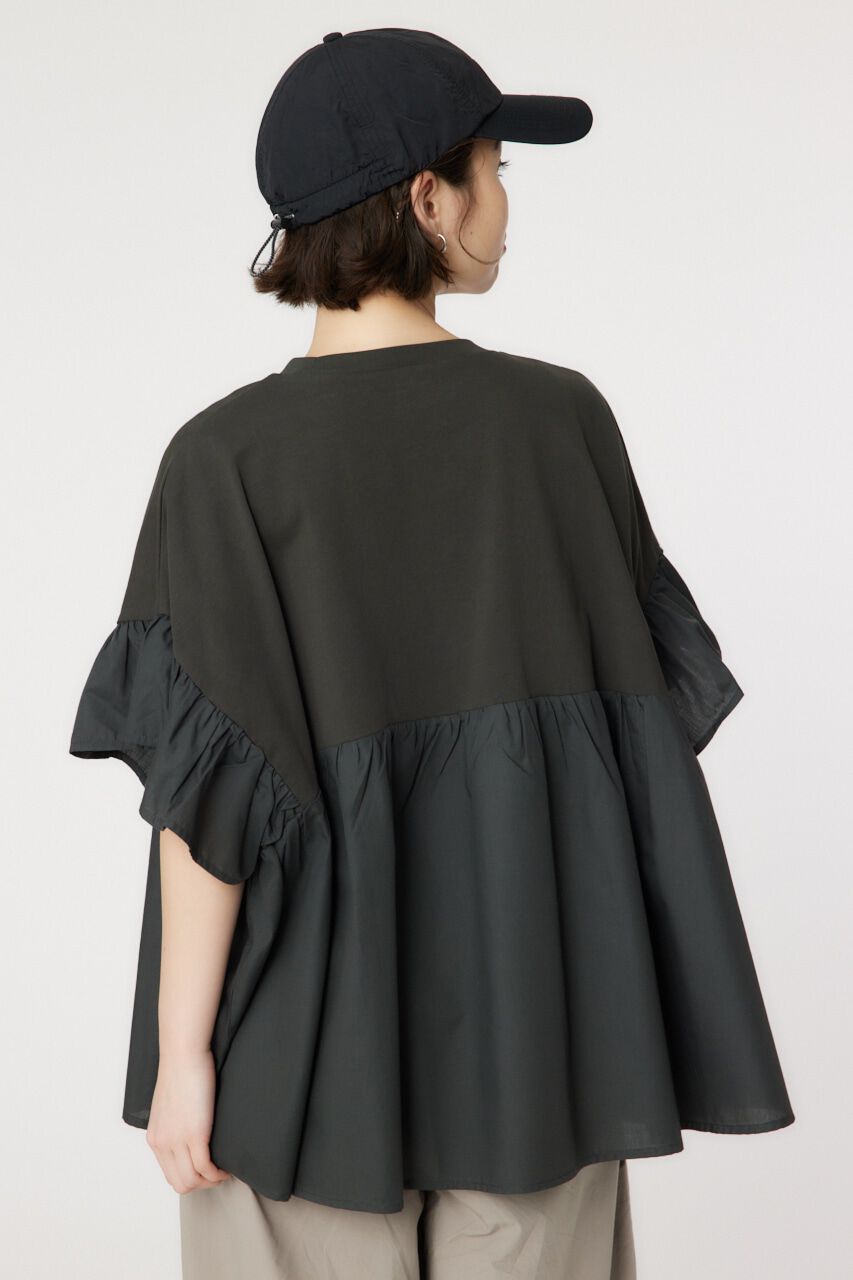 RODEO CROWNS「ドッキングフリルトップス」|Tシャツ・カットソー|