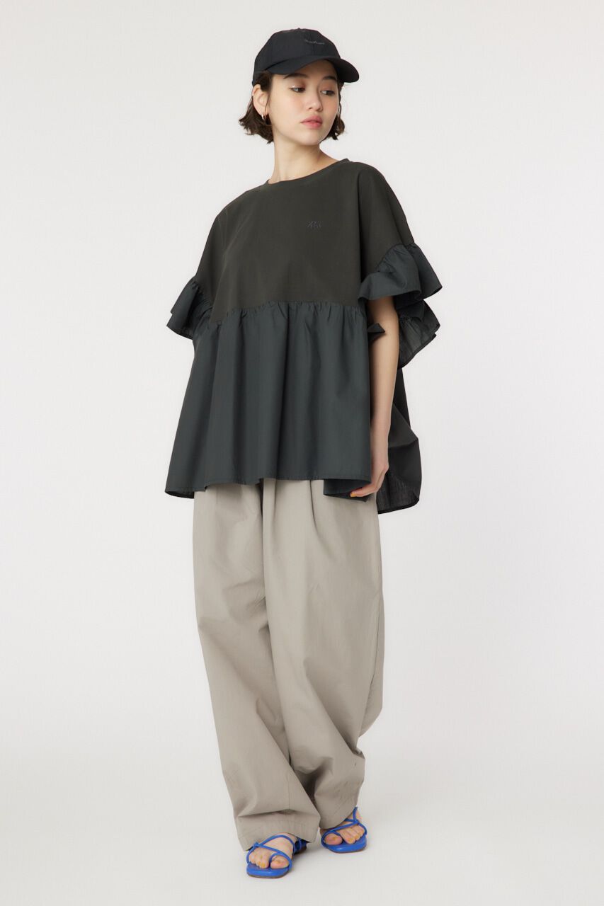 RODEO CROWNS「ドッキングフリルトップス」|Tシャツ・カットソー|