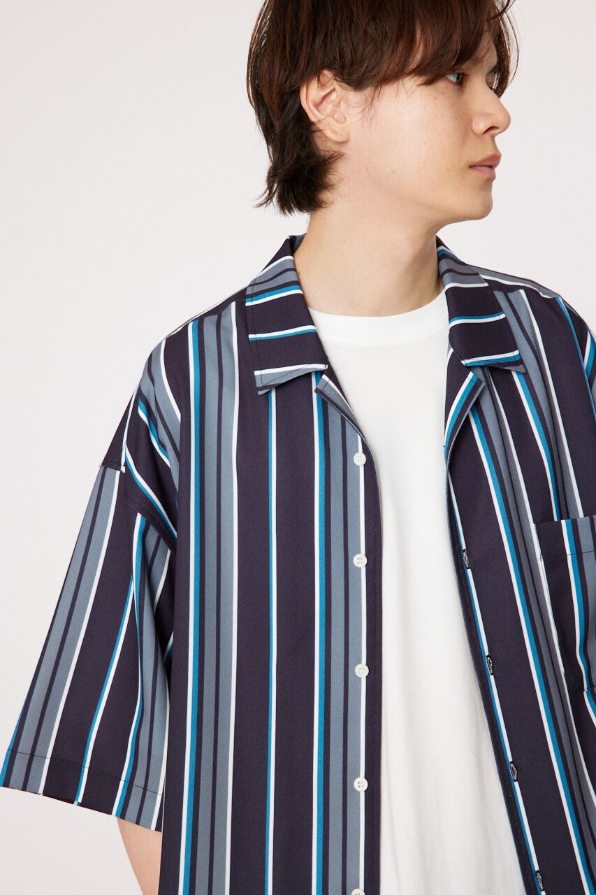 RODEO CROWNS「ランダムストライプシャツ」|シャツ・ブラウス|