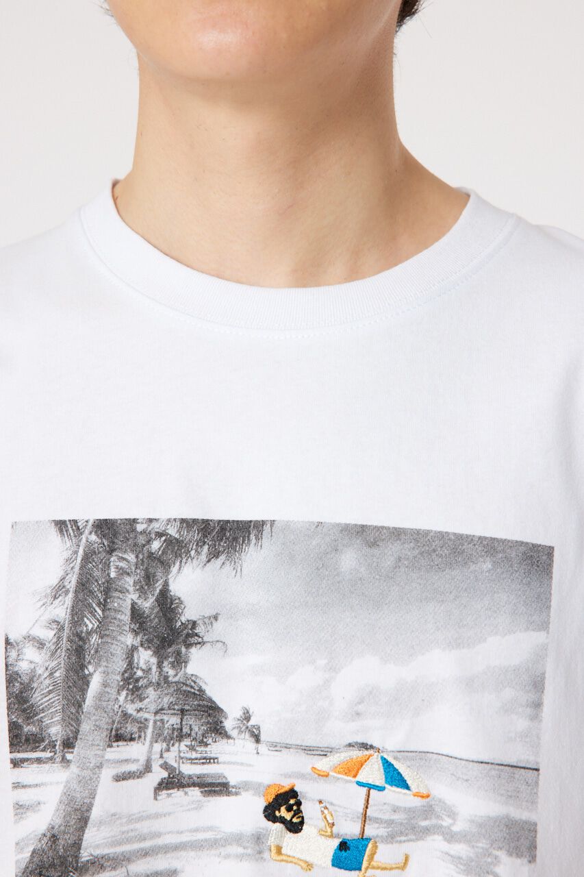 RODEO CROWNS「エンブロイダリーフォト Tシャツ」|Tシャツ・カットソー|