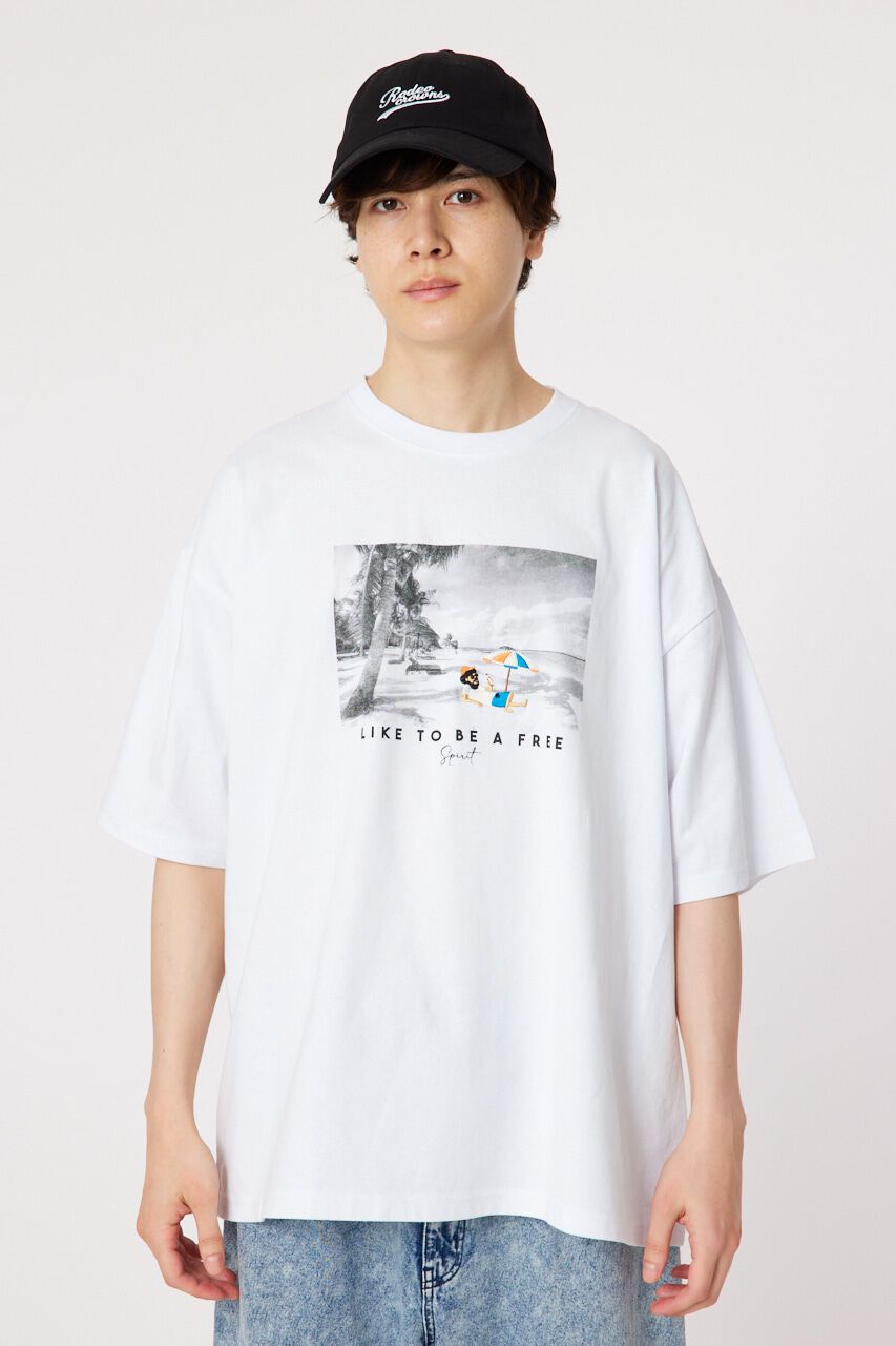 RODEO CROWNS「エンブロイダリーフォト Tシャツ」|Tシャツ・カットソー|