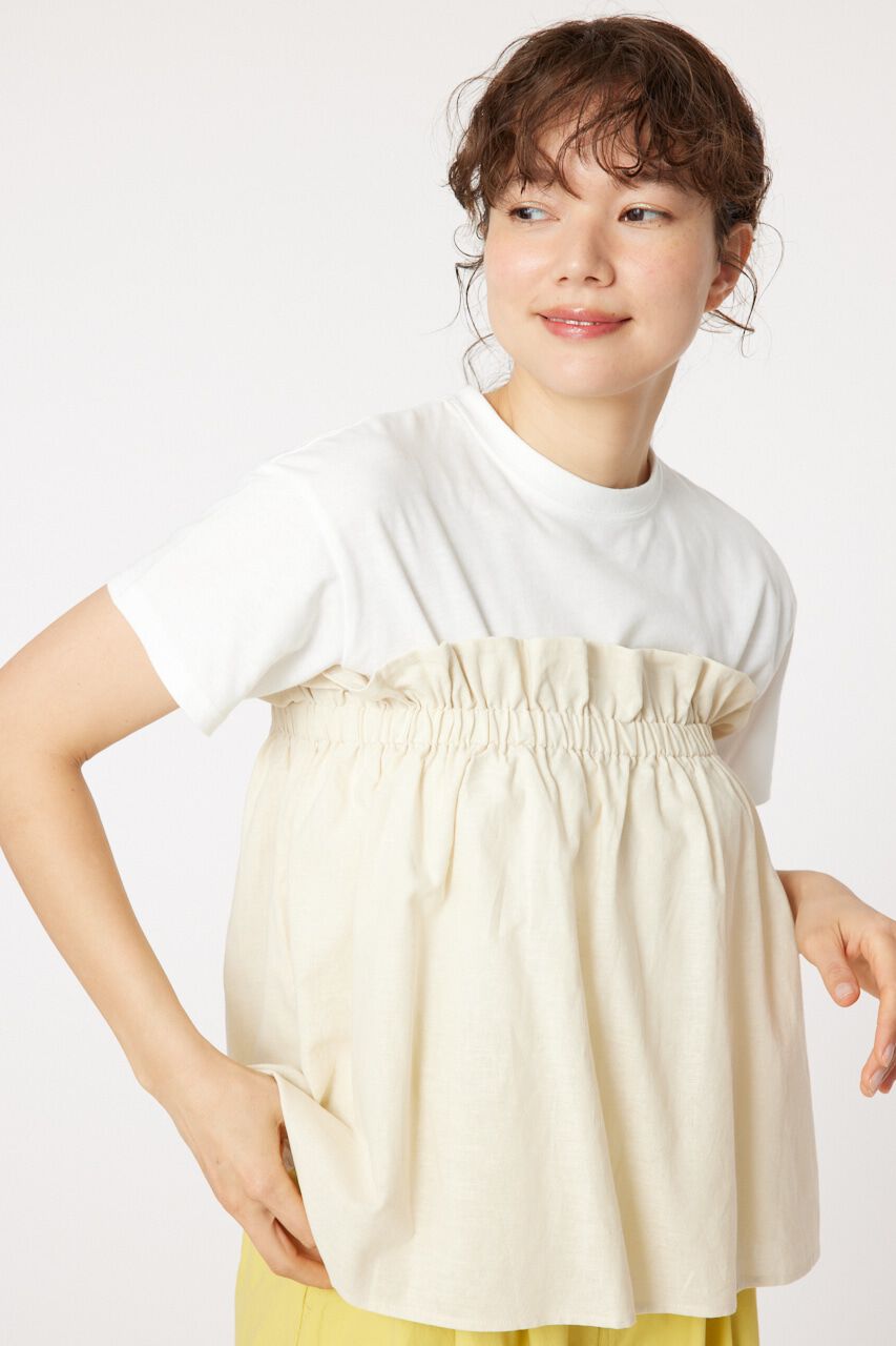 RODEO CROWNS「リネンビスチェ&Tシャツセット」|シャツ・ブラウス|